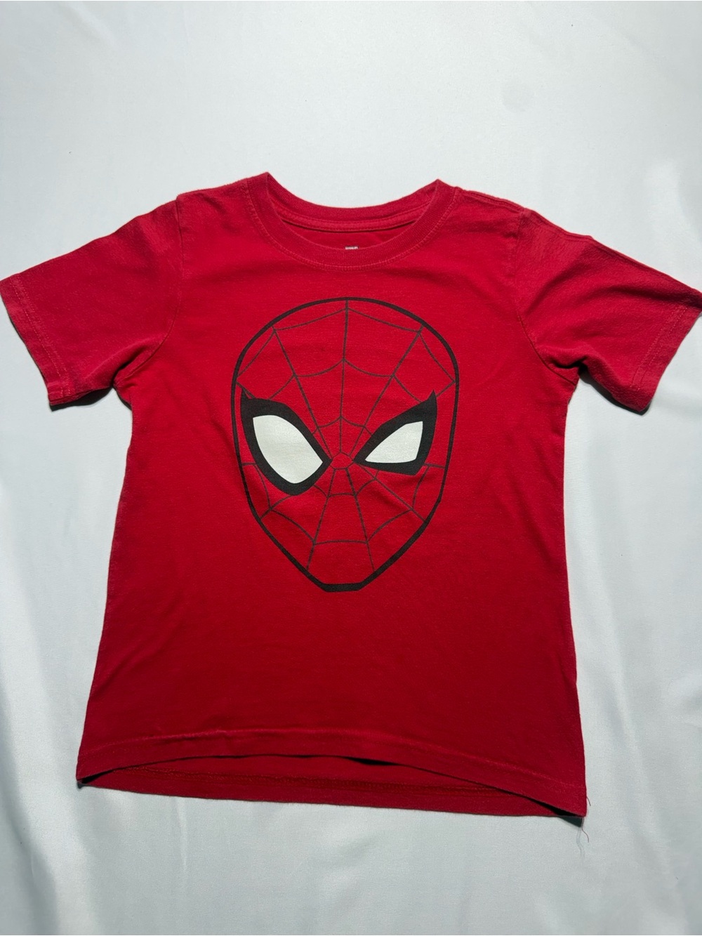 Marvel Red Spider-Man Mask Kids Tee